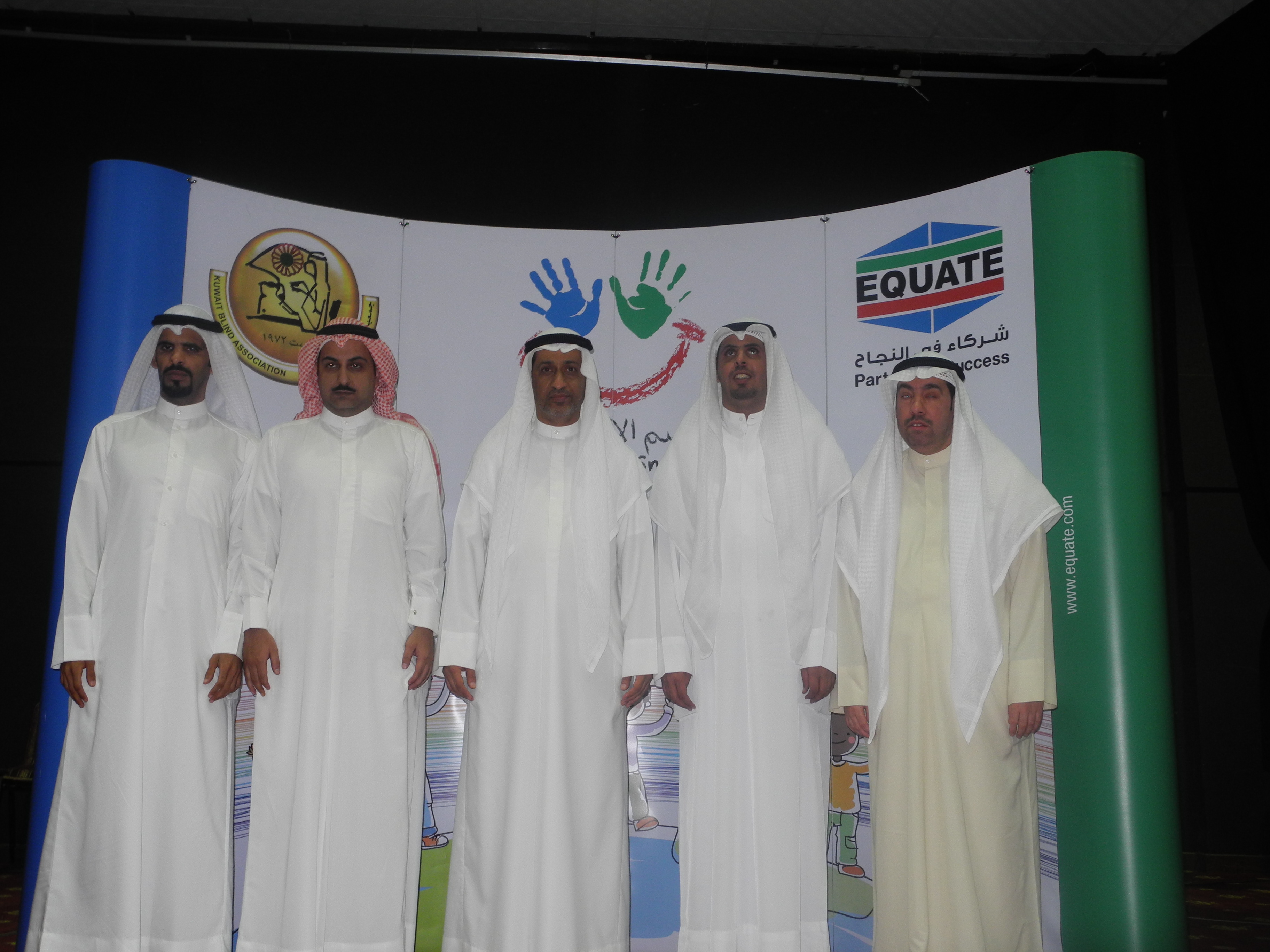 For community awareness about supporting the blind EQUATE continues cooperation with blind association