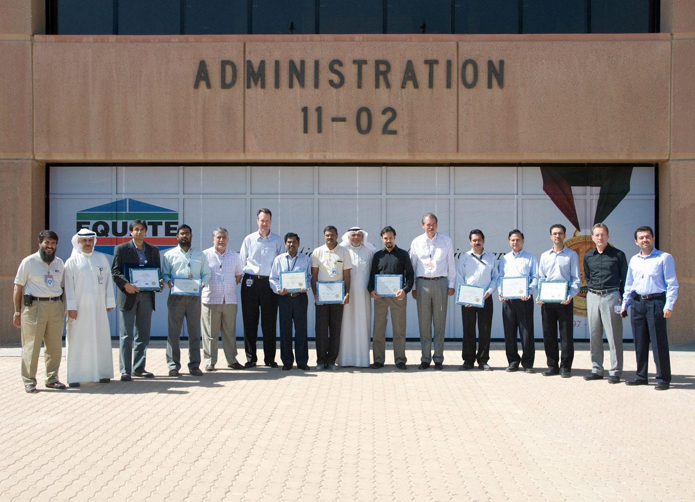 EQUATE honors Six Sigma certified employees